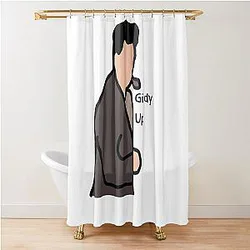 Kramer Giddy Up Seinfeld  Shower Curtain