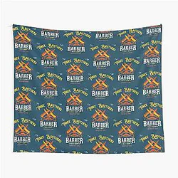 Three Brothers Barber Shop from Seinfeld    Tapestry
