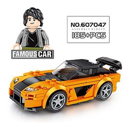SEMBO 607047 Famous Cars: Mazda RX7 Technic