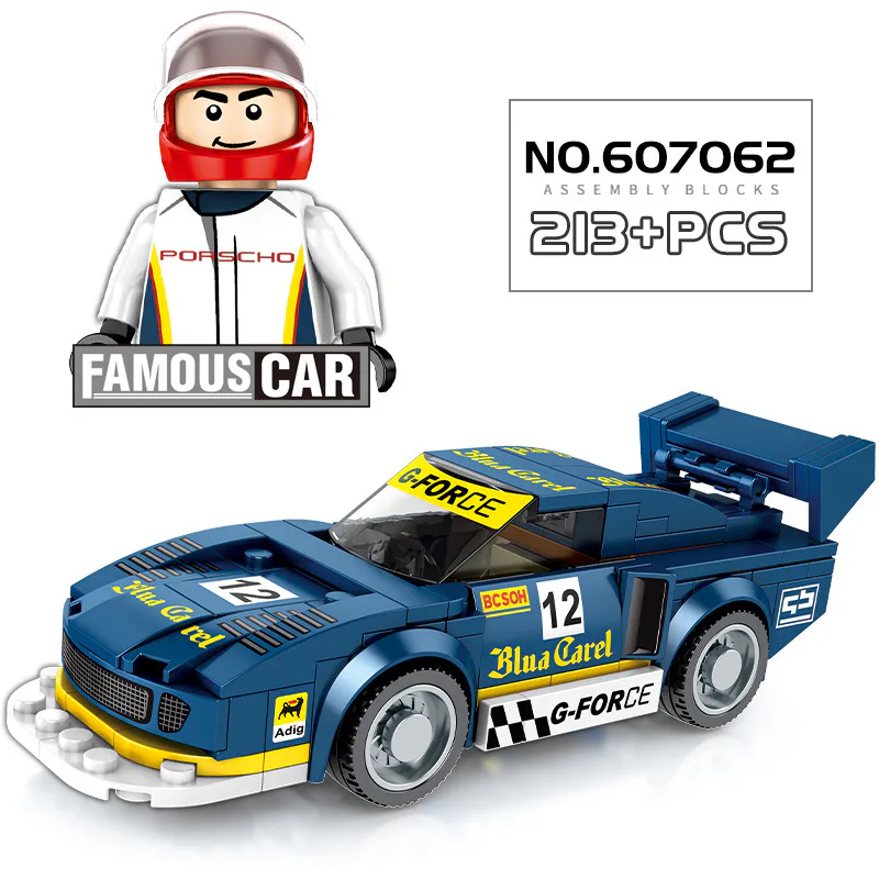 SEMBO 607062 Famous Cars: Porsche 935 K3 Technic | SEMBO Blocks