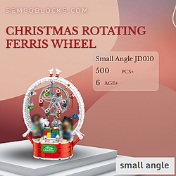 Small Angle JD010 Creator Expert Christmas Rotating Ferris Wheel