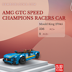 MOULD KING 27045 Technician AMG GTC Speed Champions Racers Car