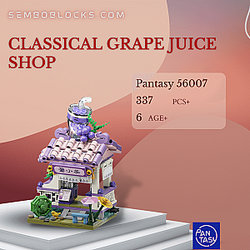 Pantasy 56007 Creator Expert Classical Grape Juice Shop