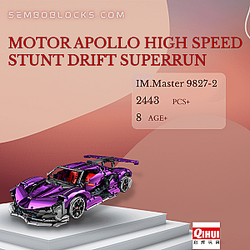 IM.Master 9827-2 Technician Motor Apollo High Speed Stunt Drift Superrun