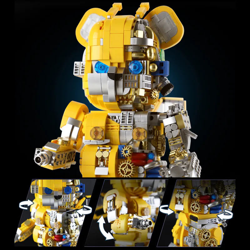 Wangao 188005 Creator Expert Bear Robot Bumblebee | SEMBO Blocks