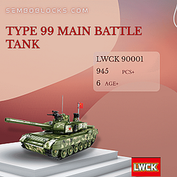 LWCK 90001 Military Type 99 Main Battle Tank