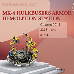 Custom 991-1 Creator Expert MK-4 Hulkbusers Armor Demolition Station