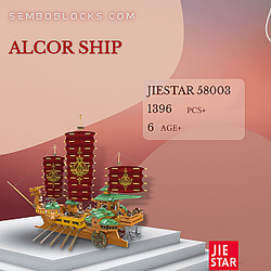 JIESTAR 58003 Creator Expert Alcor Ship