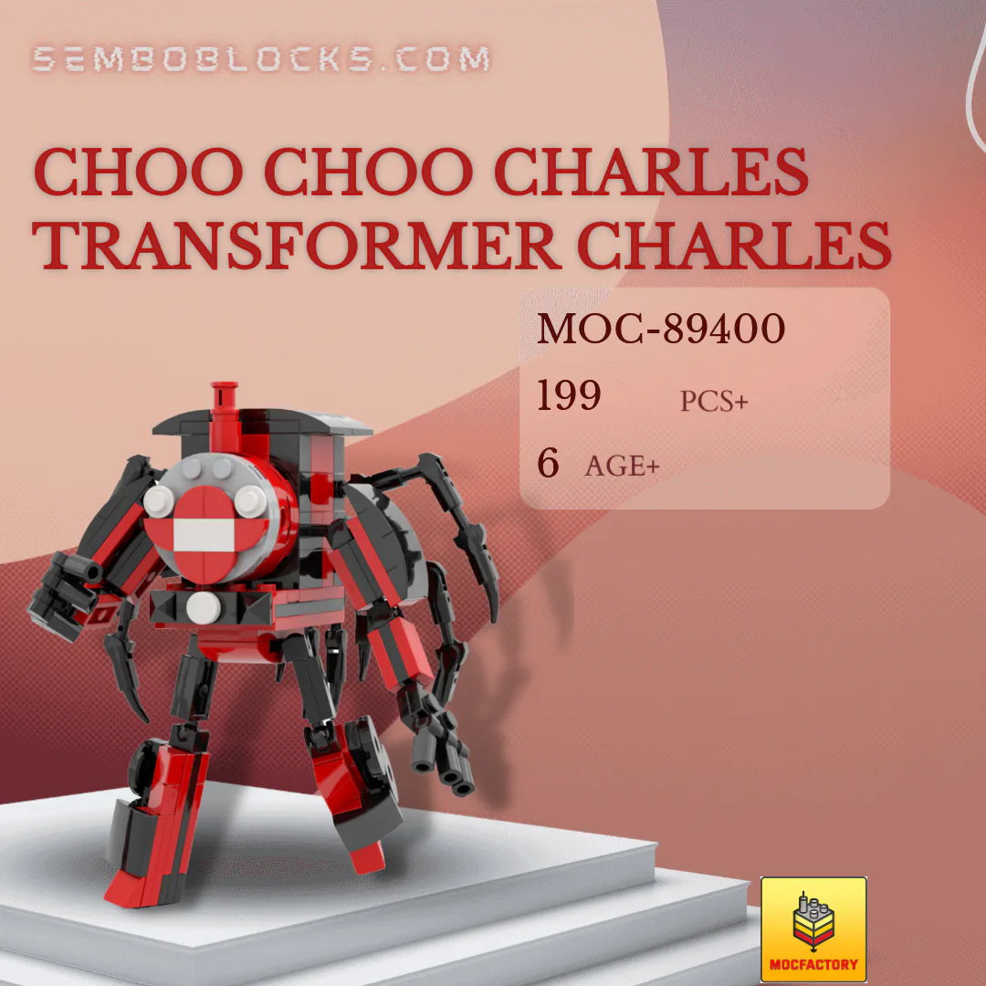 MOC Factory MOC-89400 Movies and Games Choo Choo Charles