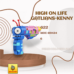 MOC Factory 89434 Creator Expert High on Life Gatlians-Kenny
