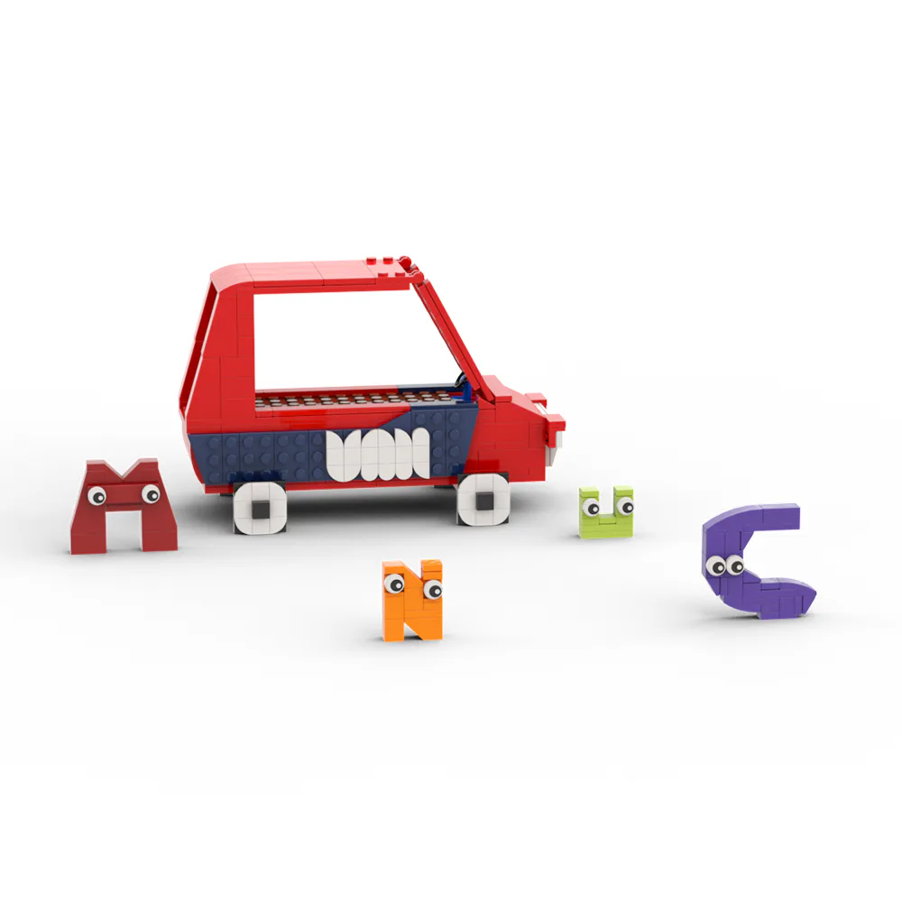 MOC Factory 89438 Creator Expert Alphabet Lore VAN | SEMBO Blocks