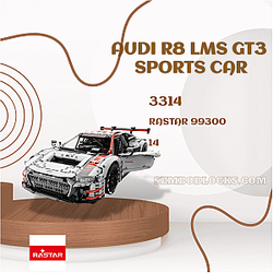 Rastar 99300 Technician Audi R8 LMS GT3 Sports Car