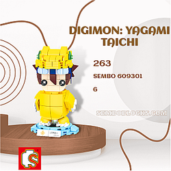 SEMBO 609301 Creator Expert Digimon: Yagami Taichi