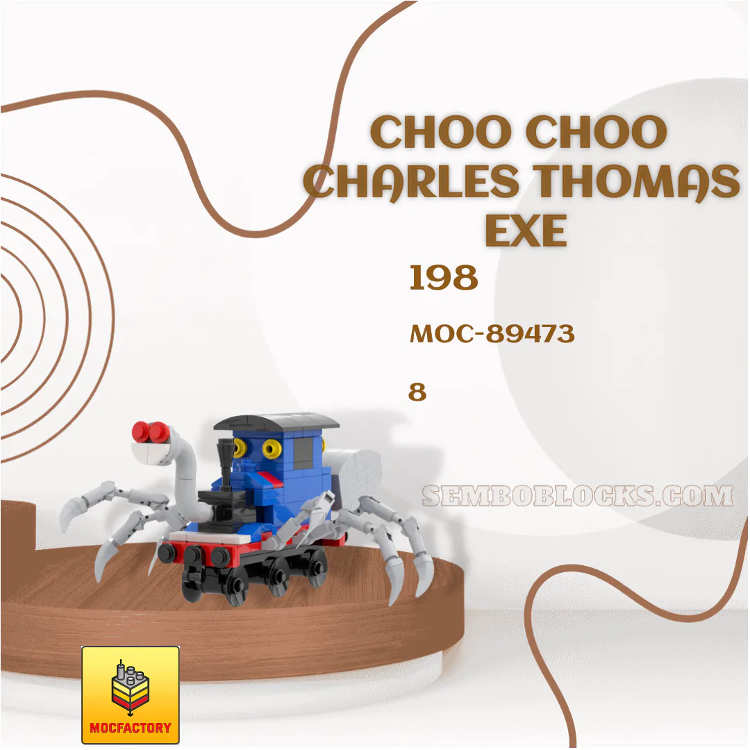 MOC Factory 89473 Creator Expert Choo Choo Charles Thomas EXE