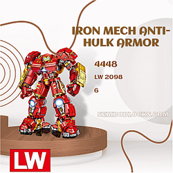 LW 2098 Movies and Games Iron Mech Anti-Hulk Armor