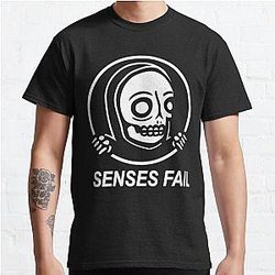 senses fail skull Classic T-Shirt