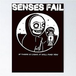 Senses Fail T-shirt essentiel Poster