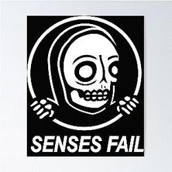 senses fail skull Classic Poster