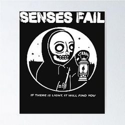 Senses fail essential t shirt Poster