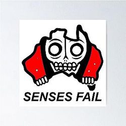 SENSES FAIL tihtan top music Poster