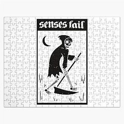 Senses Fail The Grim Reaper Border Jigsaw Puzzle
