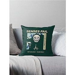 Senses Fail band  Throw Pillow