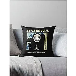 Senses Fail band rock Senses For Fans Throw Pillow