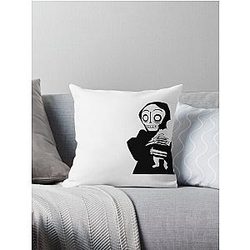 Senses Fail Skeleton Throw Pillow