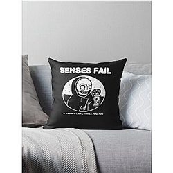 Senses fail essential t shirt Throw Pillow