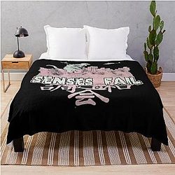 Senses Fail Band   Throw Blanket