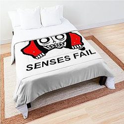 SENSES FAIL tihtan top music Comforter