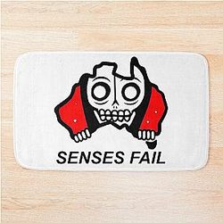 SENSES FAIL tihtan top music Bath Mat