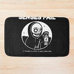 Senses fail essential t shirt Bath Mat