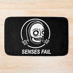 senses fail skull Bath Mat