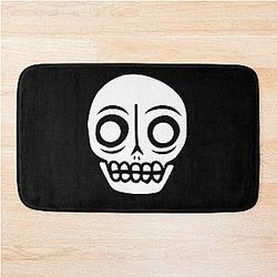 Senses Fail skull Bath Mat