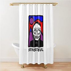 SENSES FAIL tihtan top music Shower Curtain