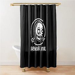 SENSES FAIL tihtan top music Shower Curtain