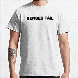 SENSES FAIL tihtan top music Classic T-Shirt