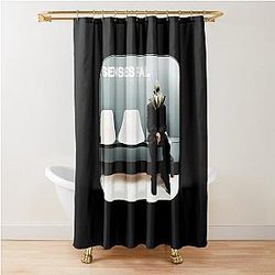 SENSES FAIL tihtan top music Shower Curtain