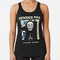 Senses Fail band rock Senses For Fans Racerback Tank Top