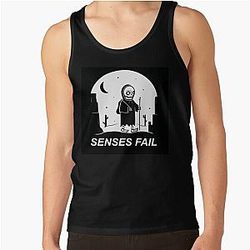 SENSES FAIL tihtan top music Tank Top