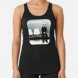 SENSES FAIL tihtan top music Racerback Tank Top