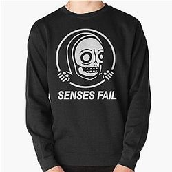 senses fail skull Classic Pullover Sweatshirt