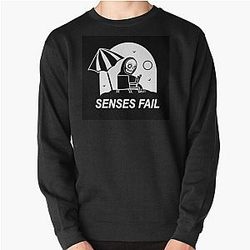 SENSES FAIL tihtan top music Pullover Sweatshirt