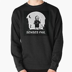 SENSES FAIL tihtan top music Pullover Sweatshirt