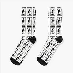 Senses Fail The Grim Reaper Border Socks
