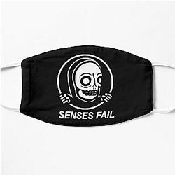 senses fail skull Flat Mask