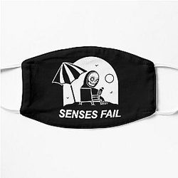 SENSES FAIL tihtan top music Flat Mask