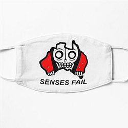 SENSES FAIL tihtan top music Flat Mask
