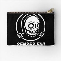 SENSES FAIL tihtan top music Zipper Pouch